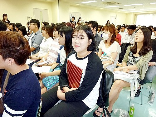 2015 여름학기 동경갤럭시일본어학교 입학식